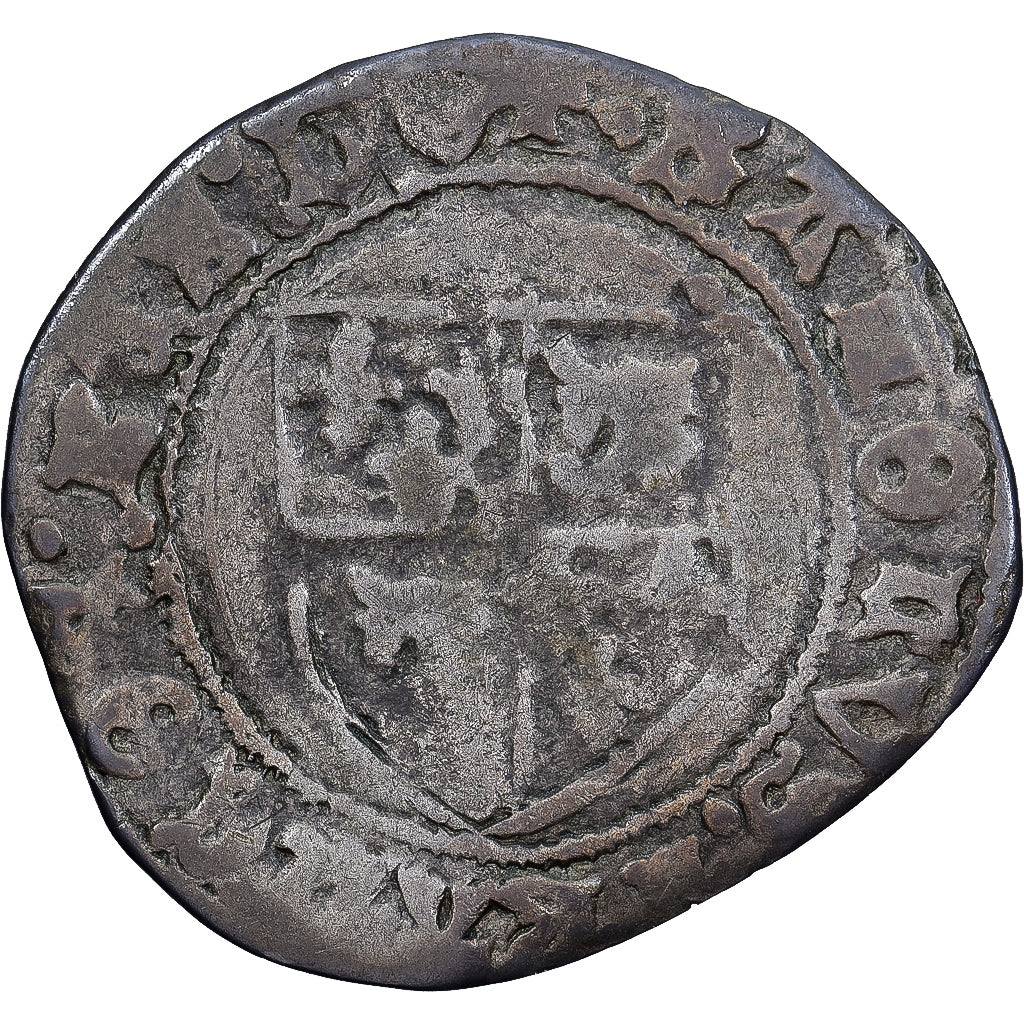 Coin, France, Charles VIII, Douzain du Dauphiné, 1483-1498, Romans, 1st Type