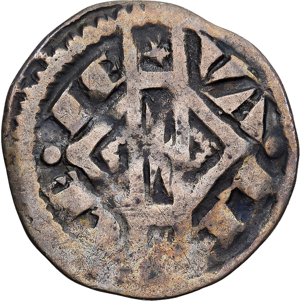 Moneda, Francia, Hainaut, Jeanne de Constantinople, Maille, Valenciennes, MBC