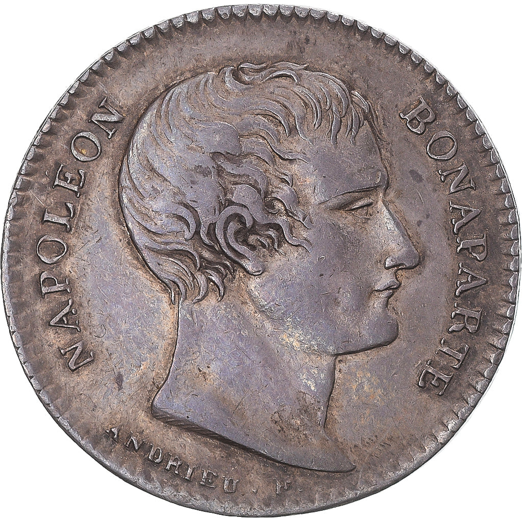 Monnaie, France, Bonaparte Premier Consul, Module de 1 Franc, 1802, Paris