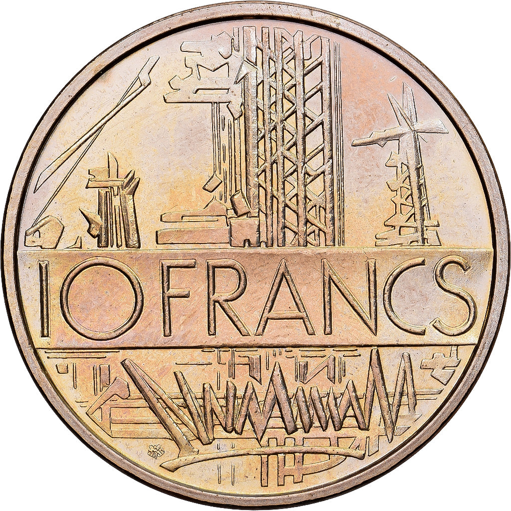 Coin, France, Mathieu, 10 Francs, 1974, Paris, série FDC, Tranche B, MS(65-70)