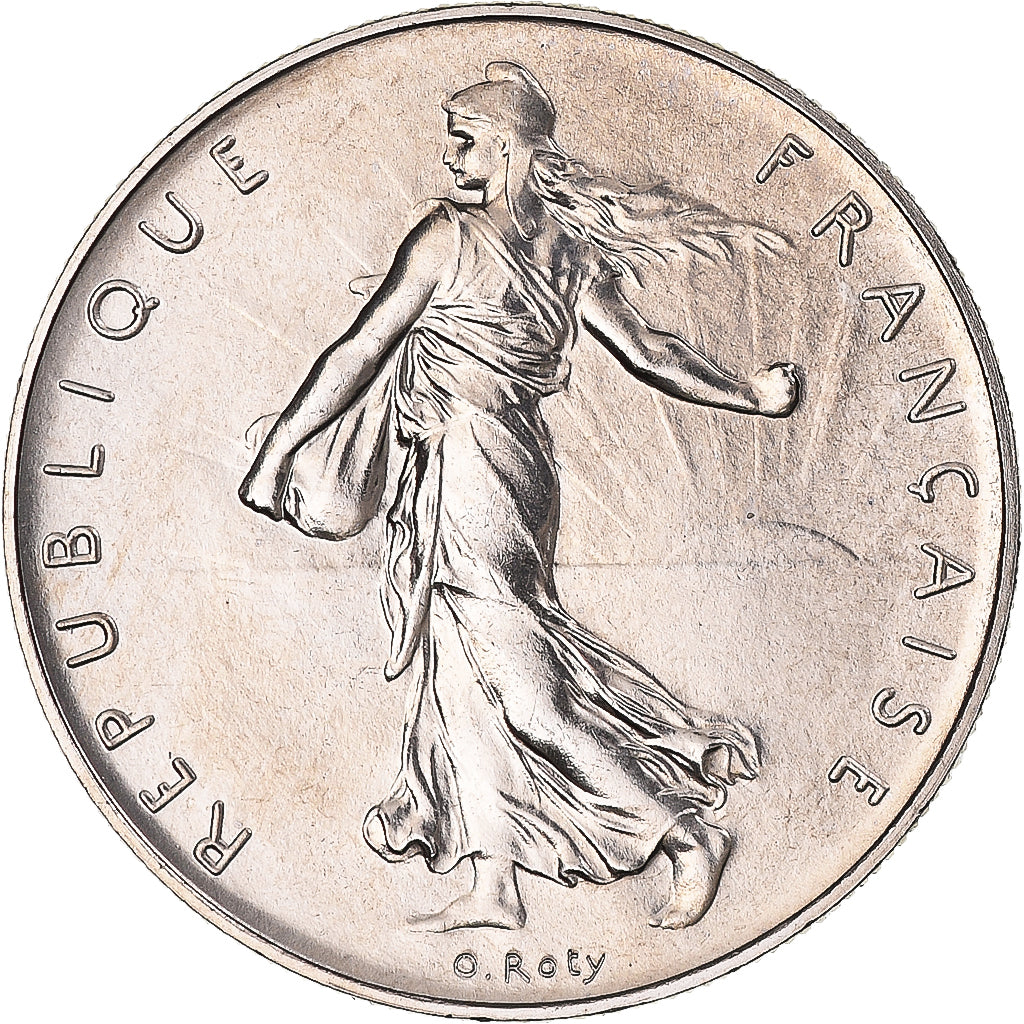 Monnaie, France, Semeuse, Franc, 1974, Paris, série FDC, FDC, Nickel