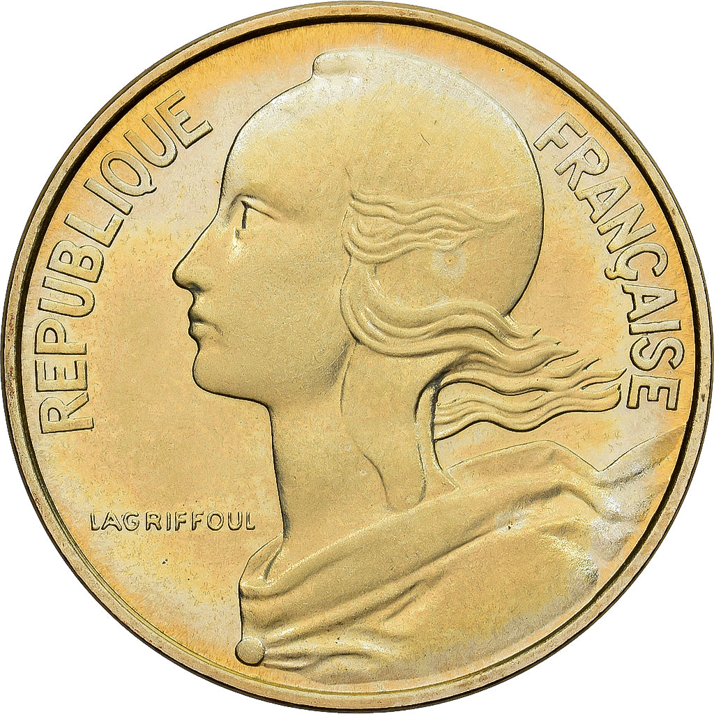 Coin, France, Marianne, 10 Centimes, 1974, Paris, série FDC, MS(65-70)