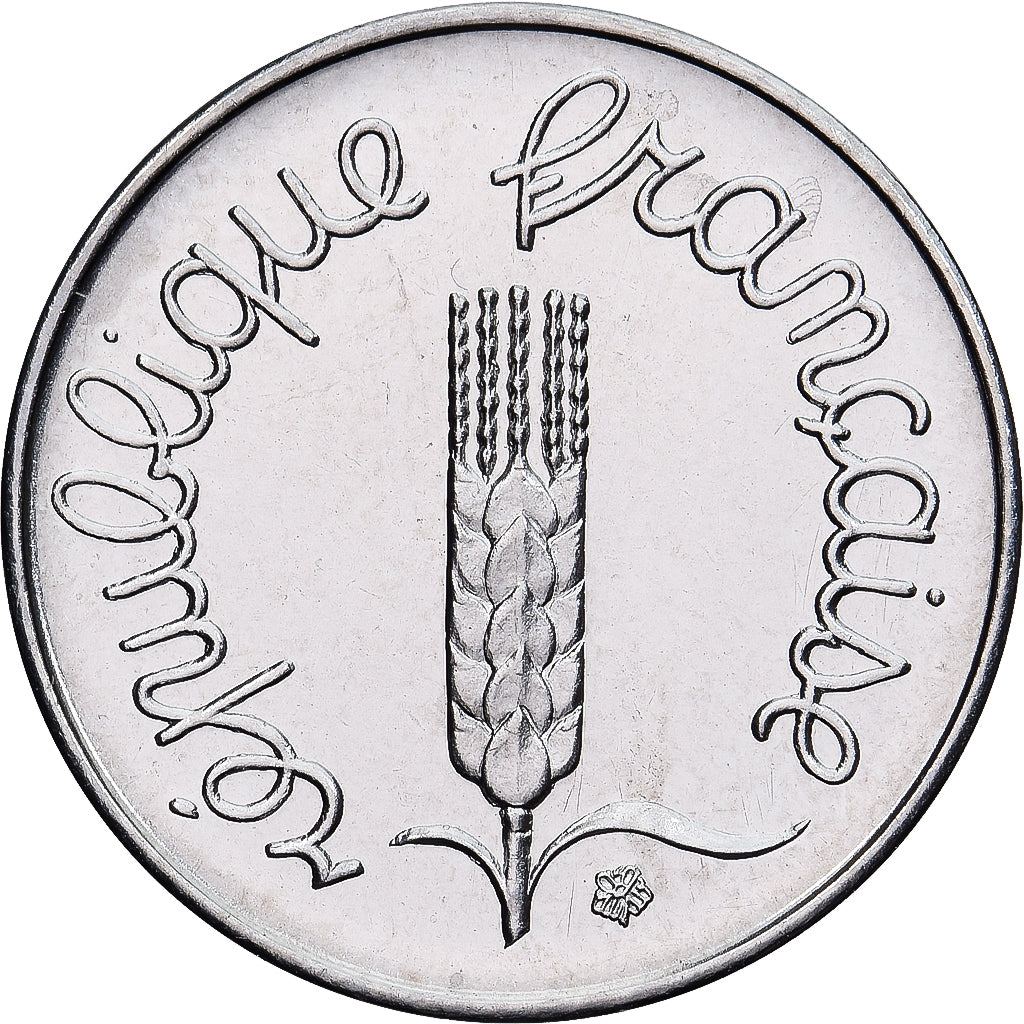 Monnaie, France, Épi, Centime, 1974, Paris, série FDC, FDC, Acier inoxydable