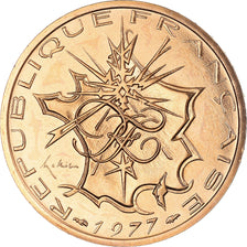 Monnaie, France, Mathieu, 10 Francs, 1977, Paris, série FDC, Tranche A, FDC