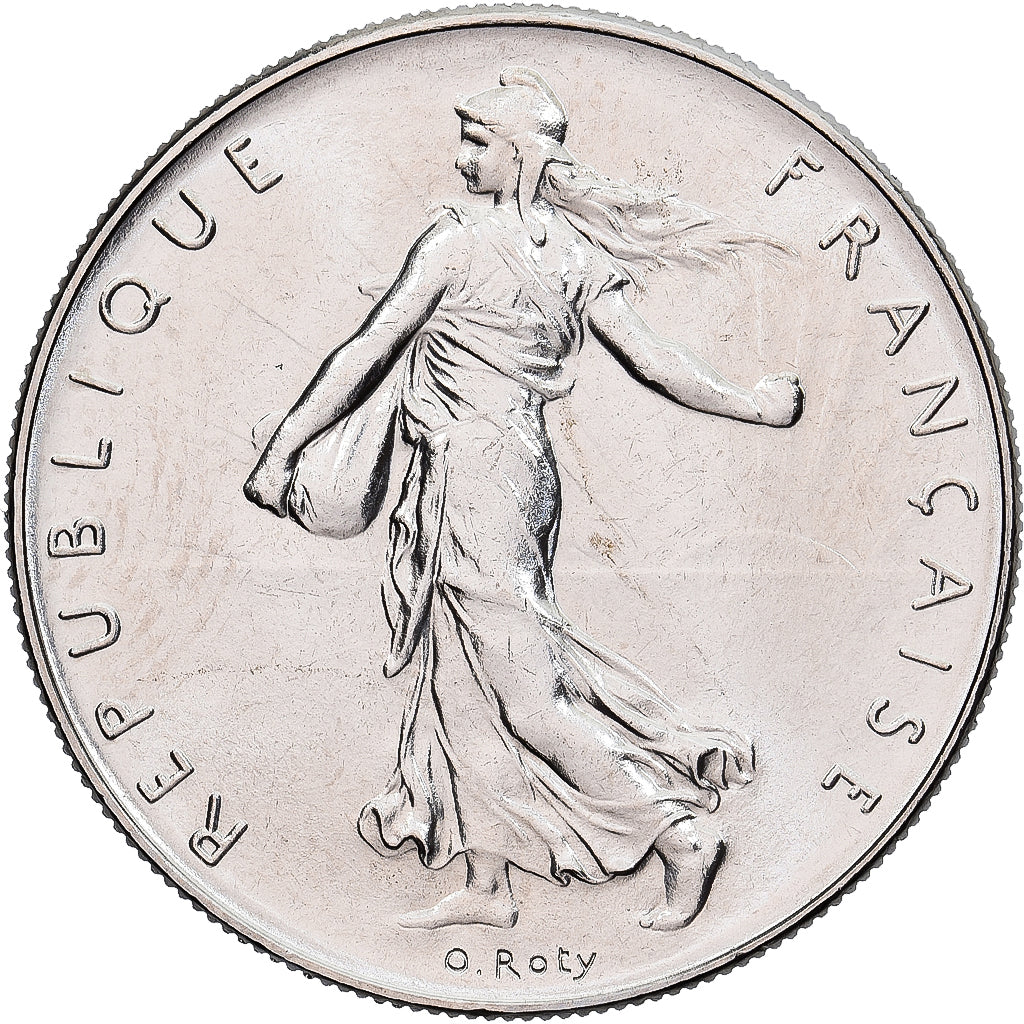 Monnaie, France, Semeuse, Franc, 1977, Paris, série FDC, FDC, Nickel
