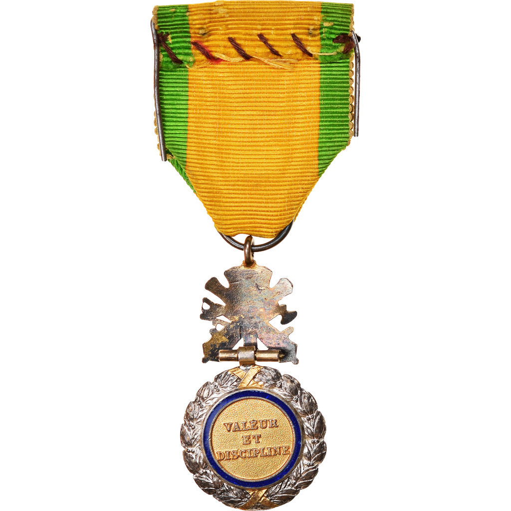Frankreich, Troisième République, Valeur et Discipline, Medaille, 1870, Very