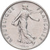 Munten, Frankrijk, Semeuse, 1/2 Franc, 1977, Paris, série FDC, FDC, Nickel