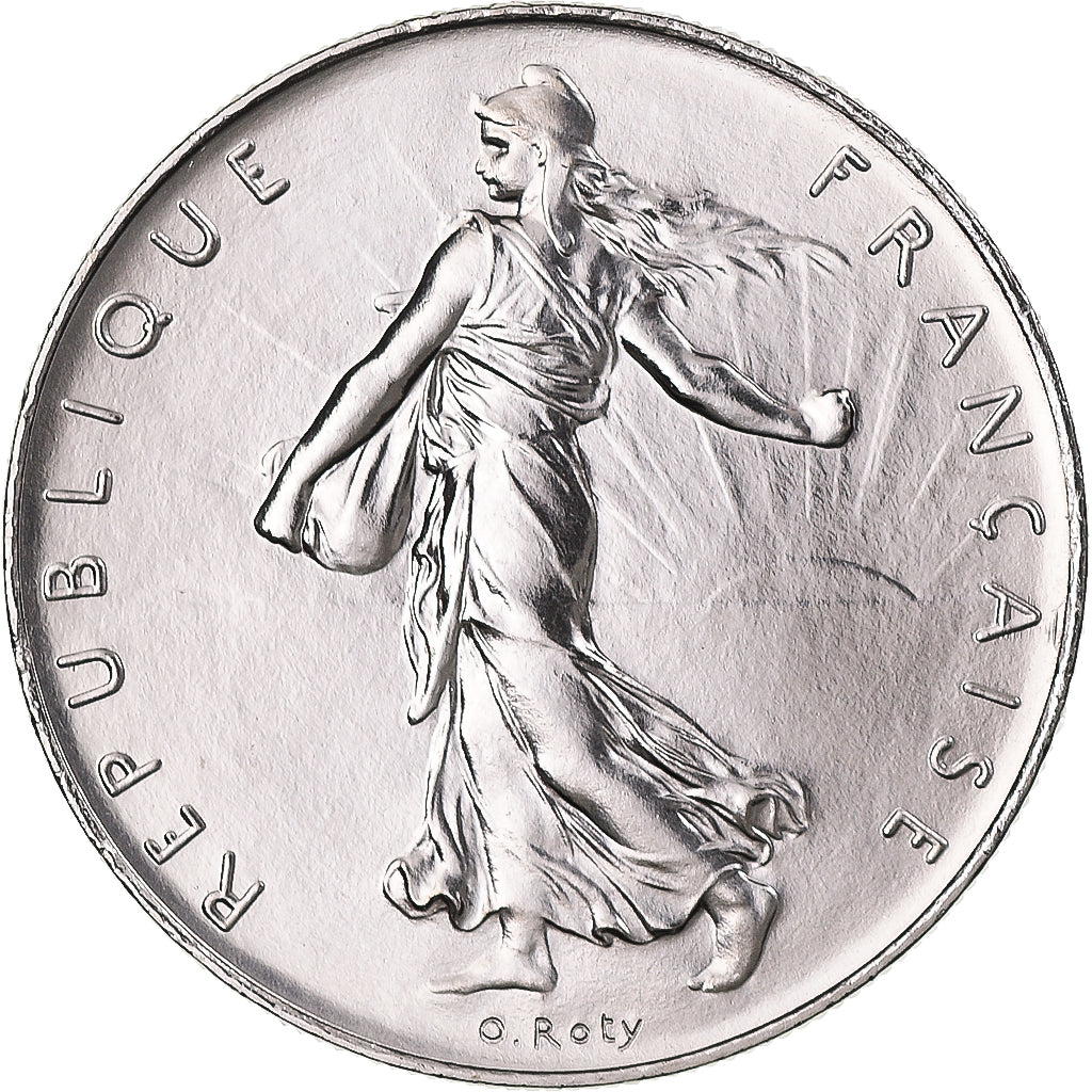 Moneda, Francia, Semeuse, Franc, 1978, Paris, série FDC, FDC, Níquel