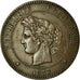 Coin, France, Cérès, 10 Centimes, 1877, Paris, EF(40-45), Bronze, KM:815.1