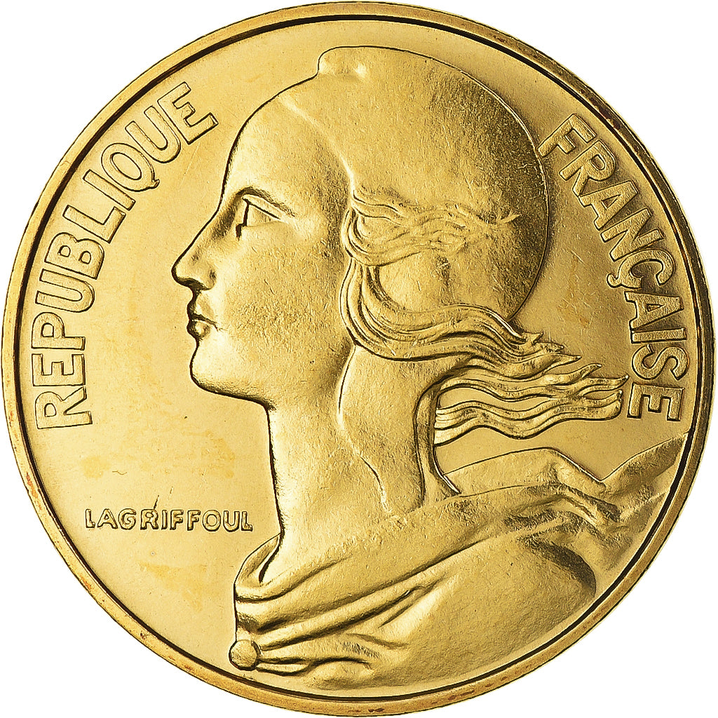 Moneta, Francja, Marianne, 20 Centimes, 1978, Paris, série FDC, MS(65-70)