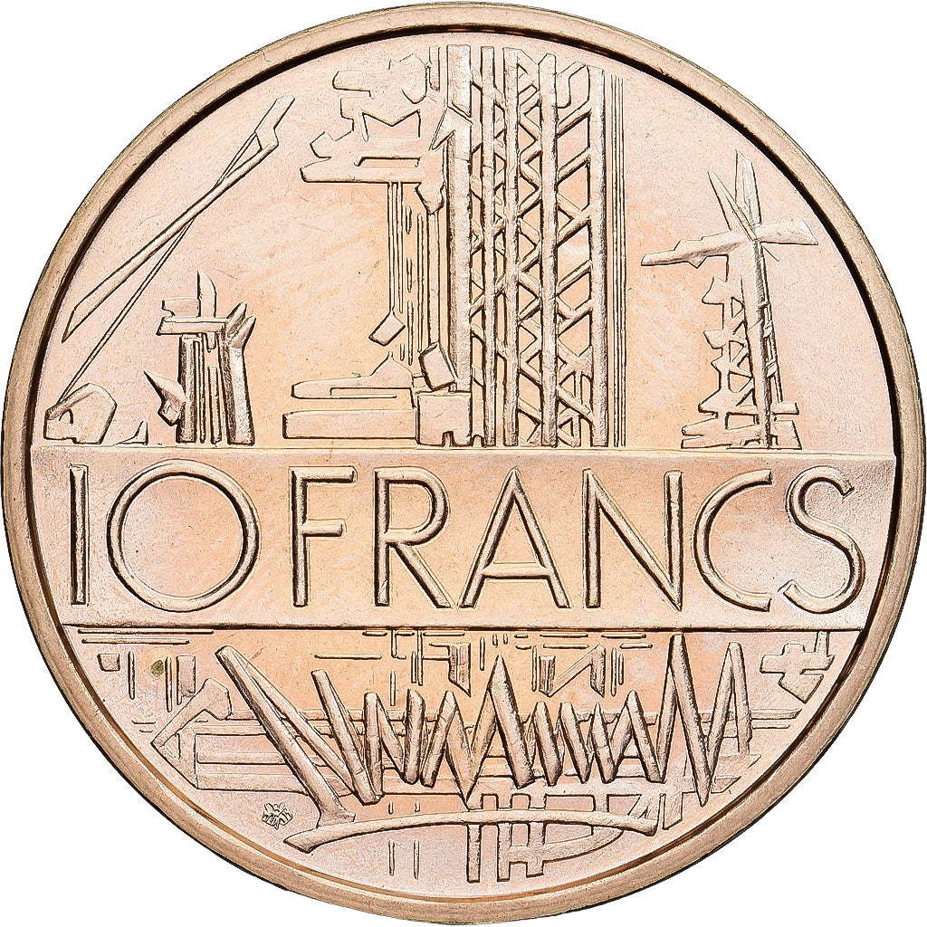 Coin, France, Mathieu, 10 Francs, 1979, Paris, série FDC, Tranche A, MS(65-70)