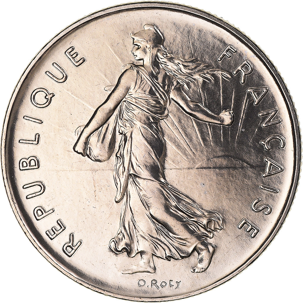 Monnaie, France, Semeuse, 5 Francs, 1979, Paris, série FDC, FDC, Nickel Clad