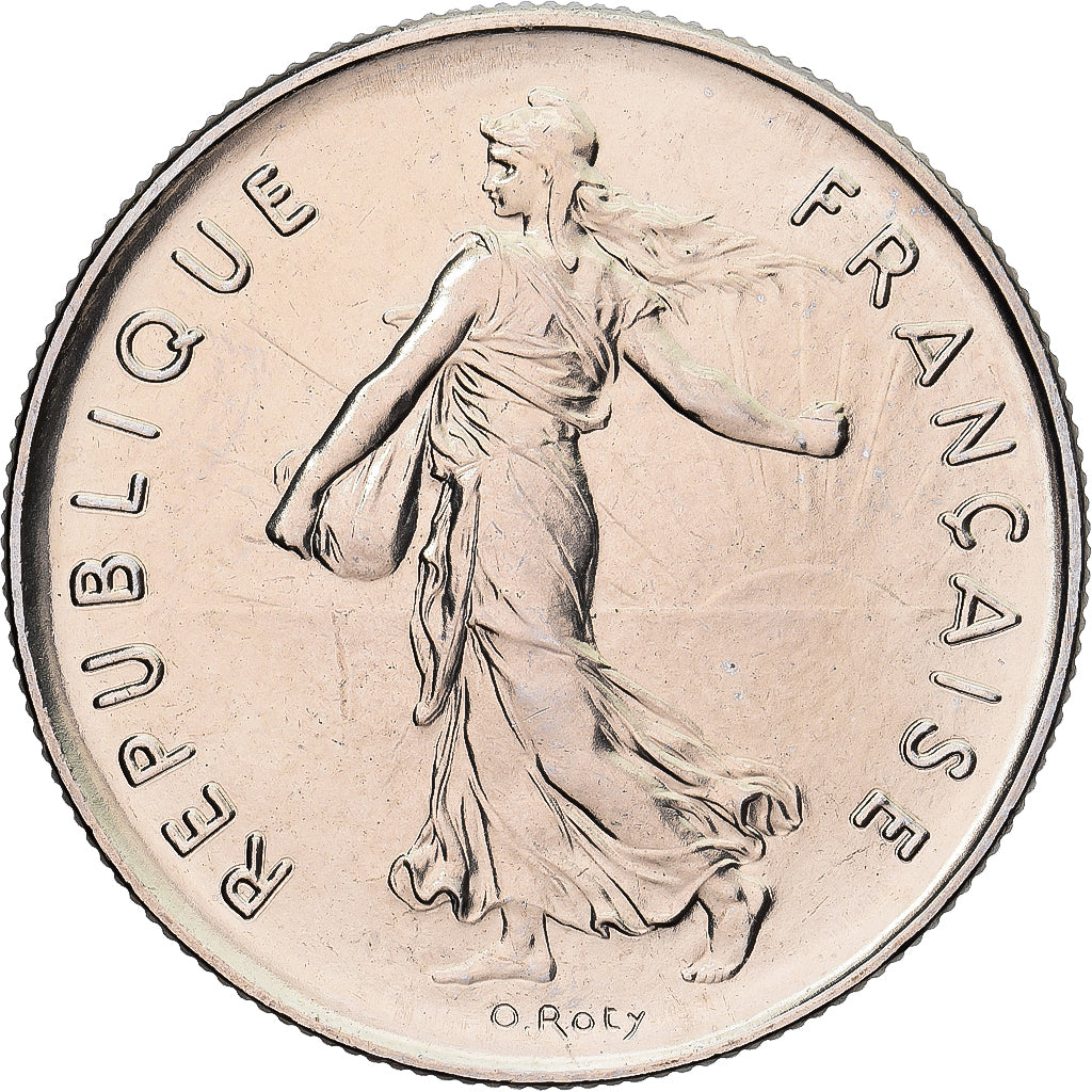 Monnaie, France, Semeuse, 5 Francs, 1979, Paris, série FDC, FDC, Nickel Clad