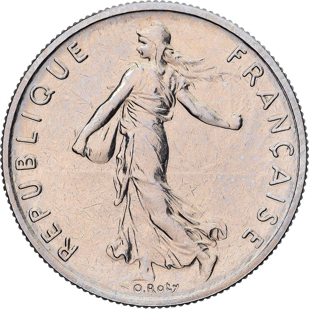 Moneda, Francia, Semeuse, 1/2 Franc, 1979, Paris, série FDC, FDC, Níquel