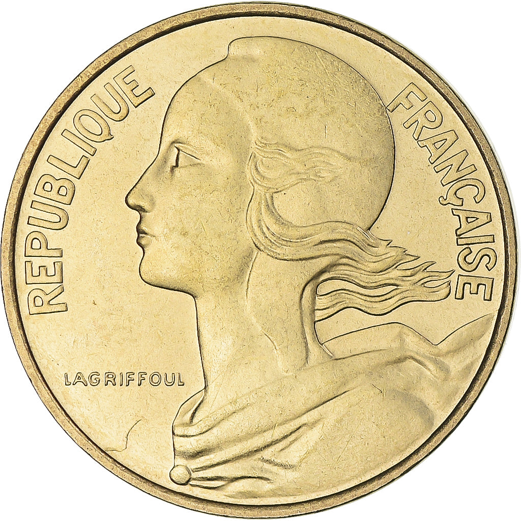 Munten, Frankrijk, Marianne, 10 Centimes, 1979, Paris, série FDC, FDC