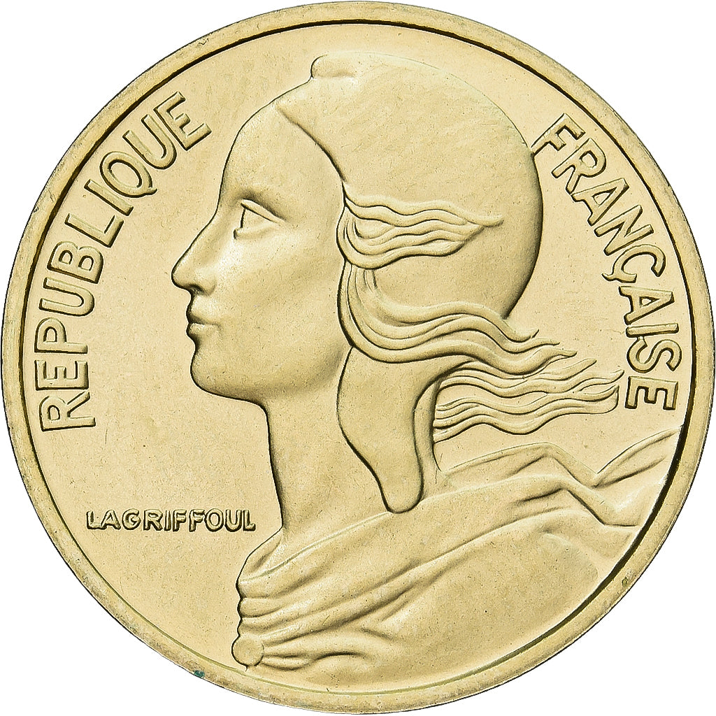 Moneta, Francja, Marianne, 5 Centimes, 1979, Paris, série FDC, MS(65-70)