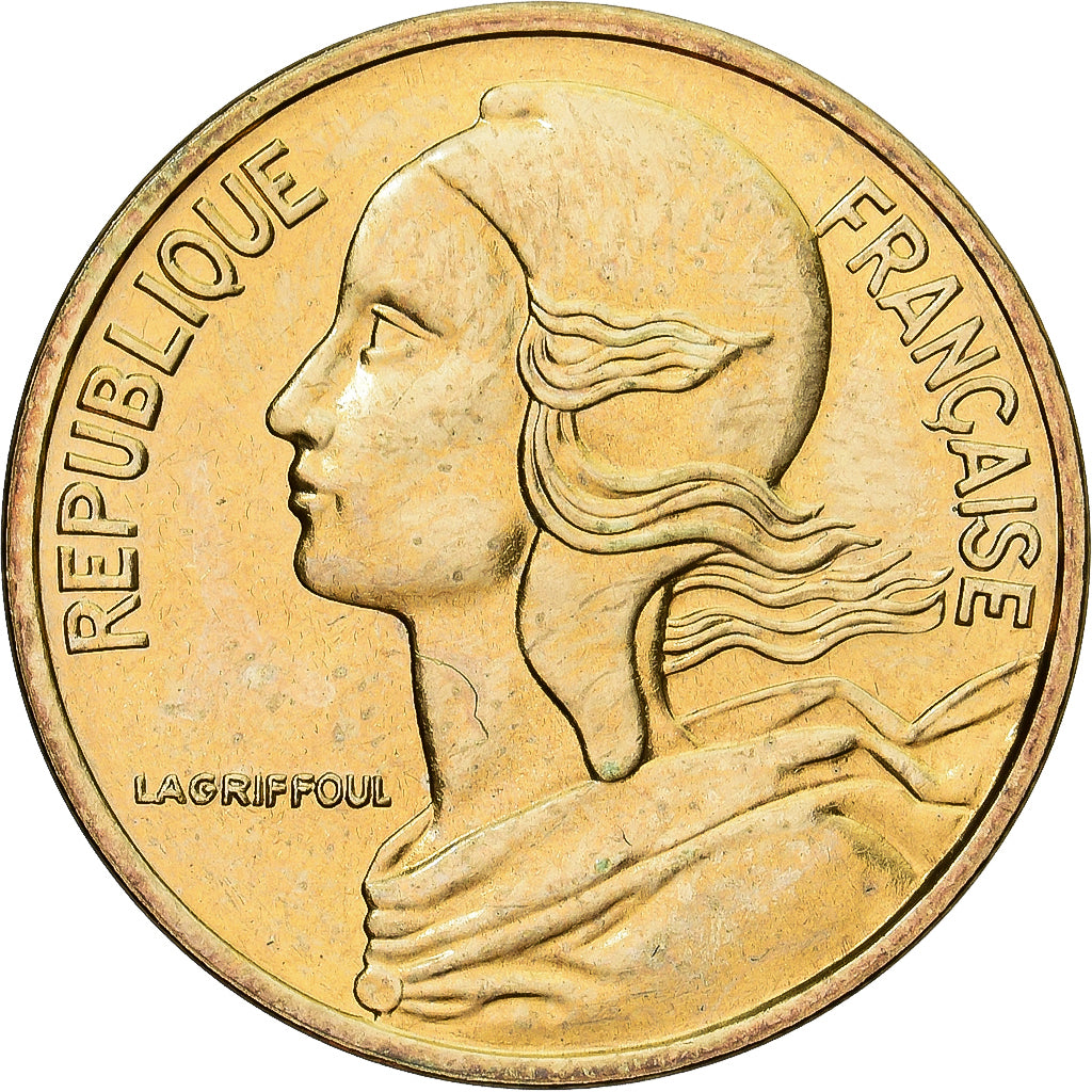 Moneta, Francja, Marianne, 5 Centimes, 1980, Paris, série FDC, MS(65-70)