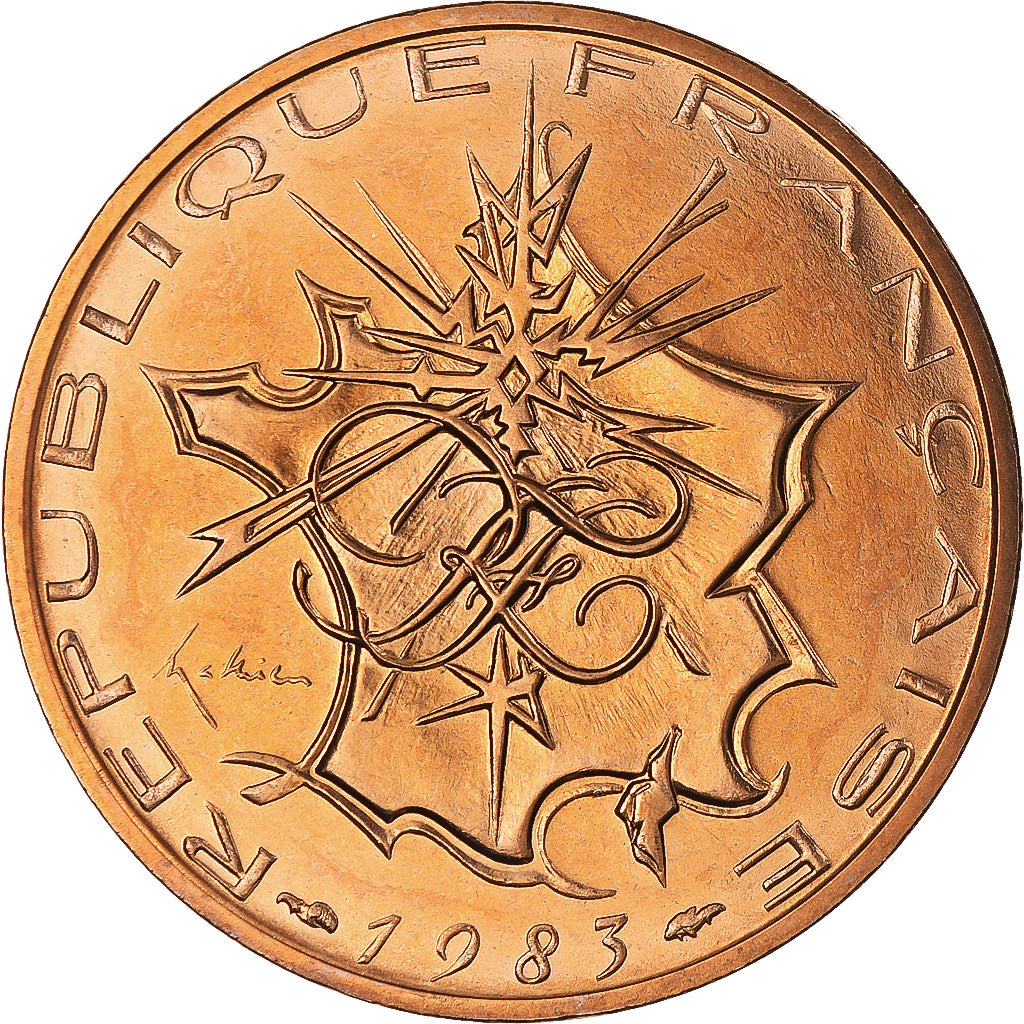 Monnaie, France, Mathieu, 10 Francs, 1983, Paris, série FDC, Tranche B, FDC