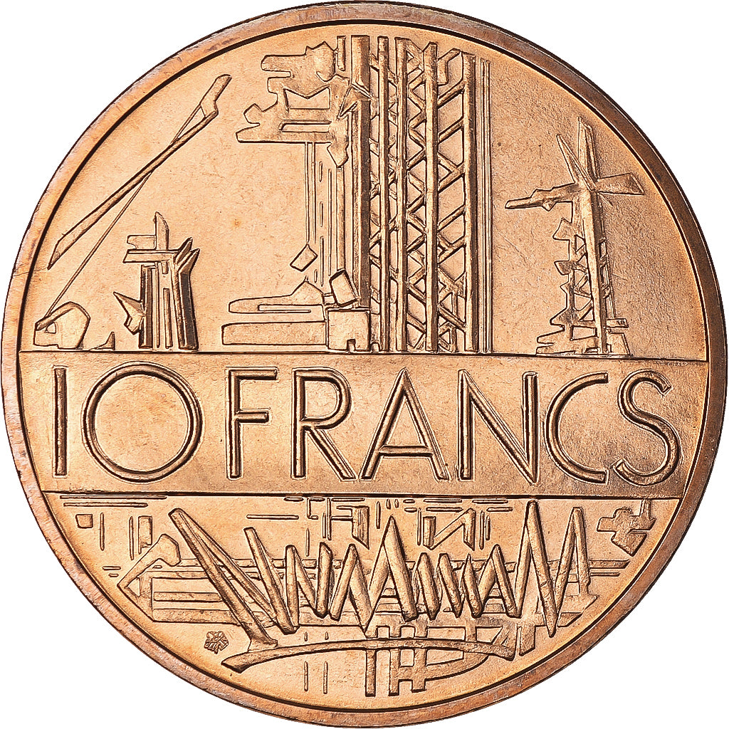 Monnaie, France, Mathieu, 10 Francs, 1983, Paris, série FDC, Tranche B, FDC