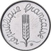 Moeda, França, Épi, Centime, 1983, Paris, série FDC, MS(65-70), Aço