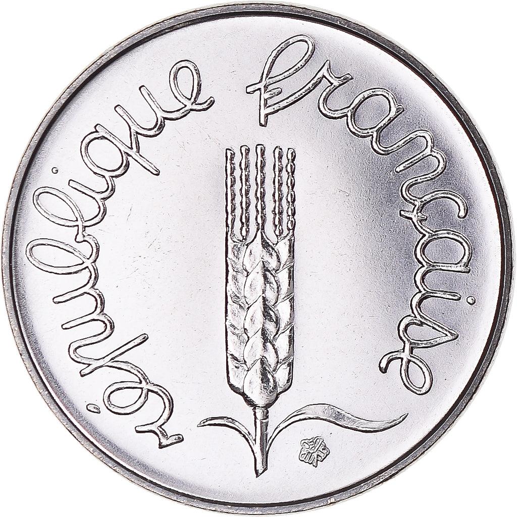 Coin, France, Épi, Centime, 1983, Paris, série FDC, MS(65-70), Stainless