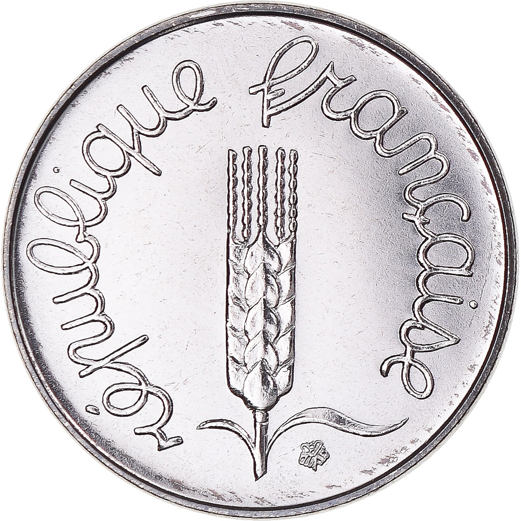 Moneta, Francia, Épi, Centime, 1984, Paris, série FDC, FDC, Acciaio