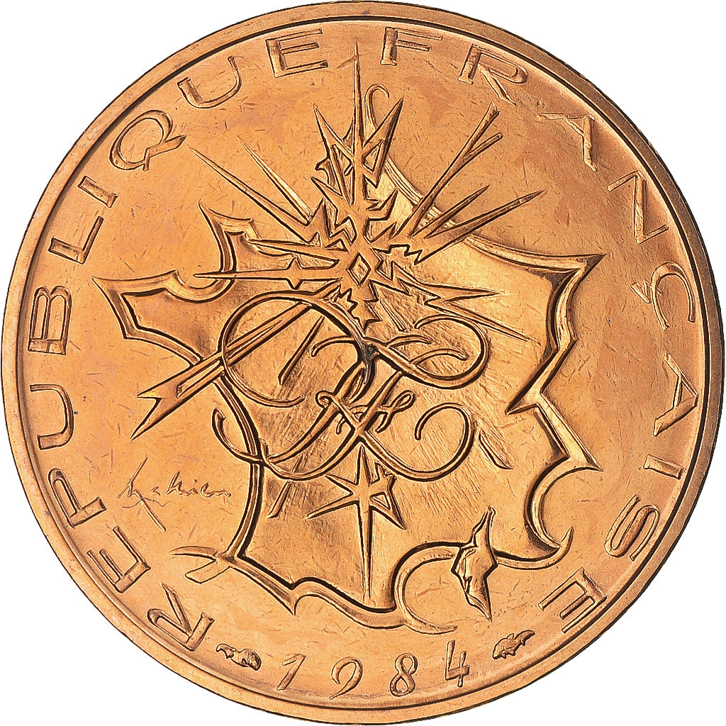 Coin, France, Mathieu, 10 Francs, 1984, Paris, série FDC, Tranche B, MS(65-70)