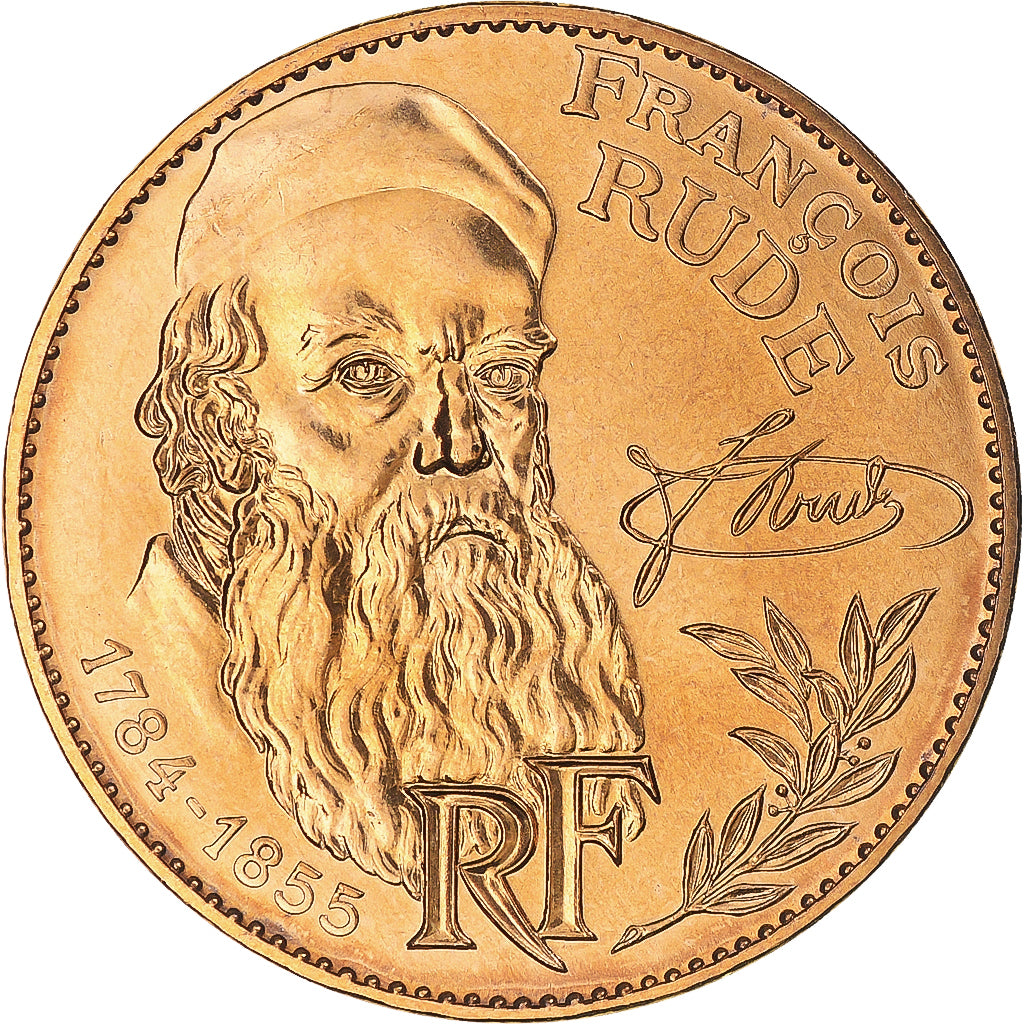Coin, France, François Rude, 10 Francs, 1984, Paris, série FDC, Tranche A