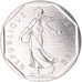 Coin, France, Semeuse, 2 Francs, 1984, Paris, série FDC, MS(65-70), Nickel