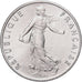 Munten, Frankrijk, Semeuse, 1/2 Franc, 1984, Paris, série FDC, FDC, Nickel