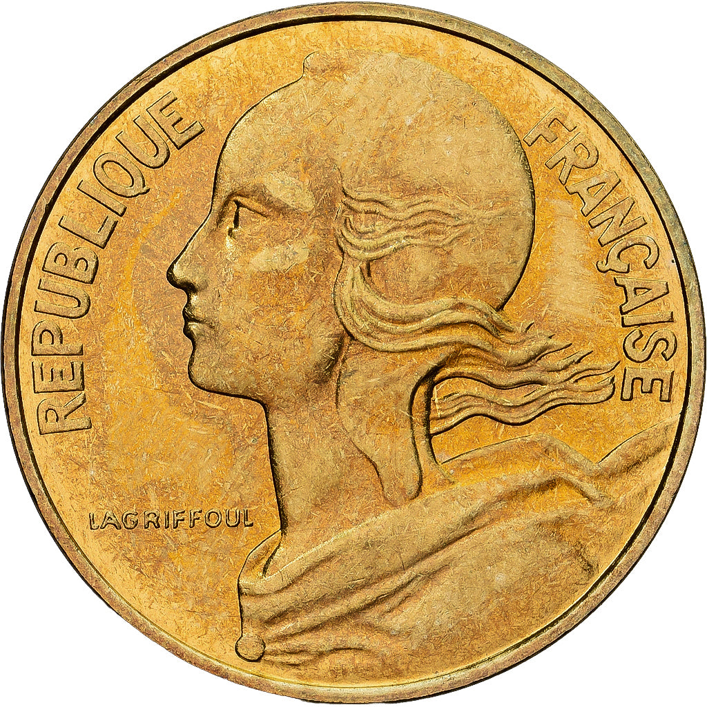 Monnaie, France, Marianne, 10 Centimes, 1984, Paris, série FDC, FDC