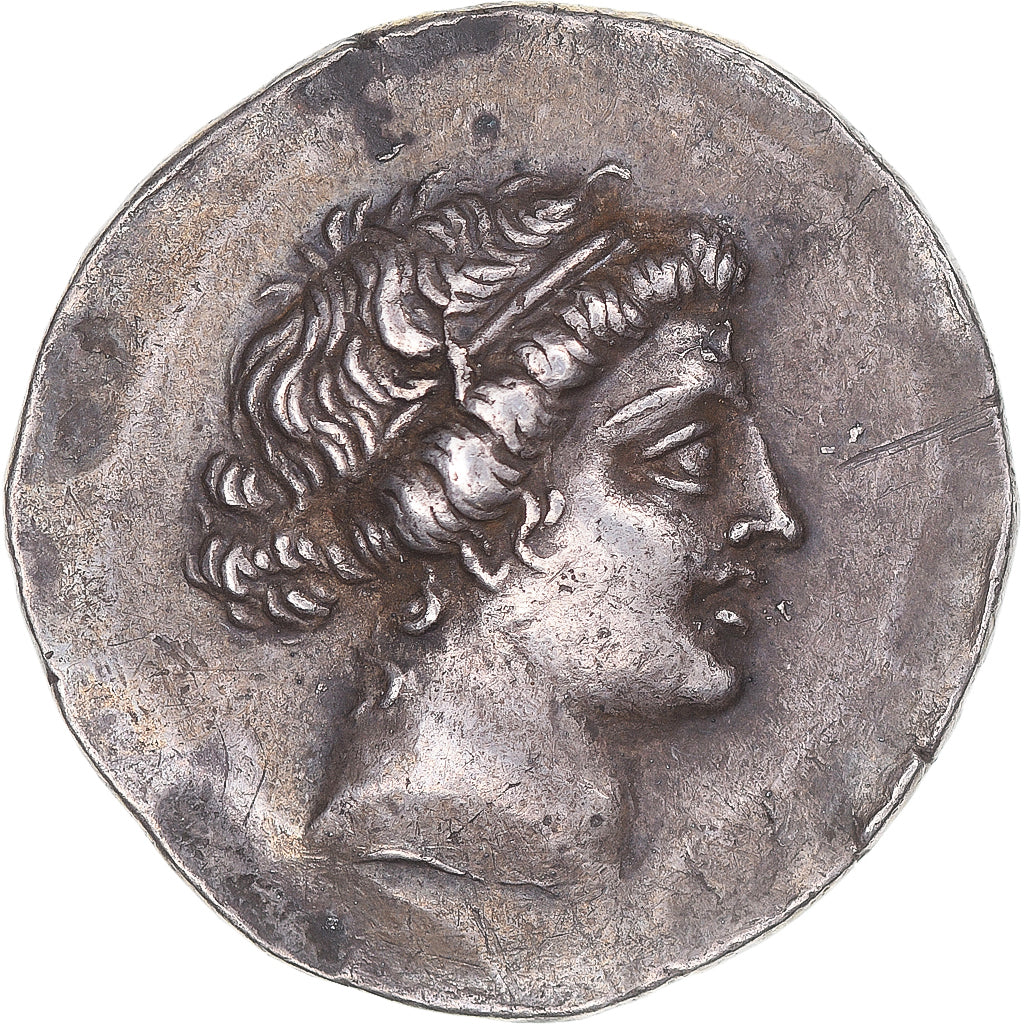 Aeolis, Tetradrachm, ca. 155-143 BC, Kyme, Silver, AU(50-53), SNG-Cop:103