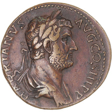 Hadrian, Sesterzio, 130-133, Rome, Bronzo, BB+, RIC:1803