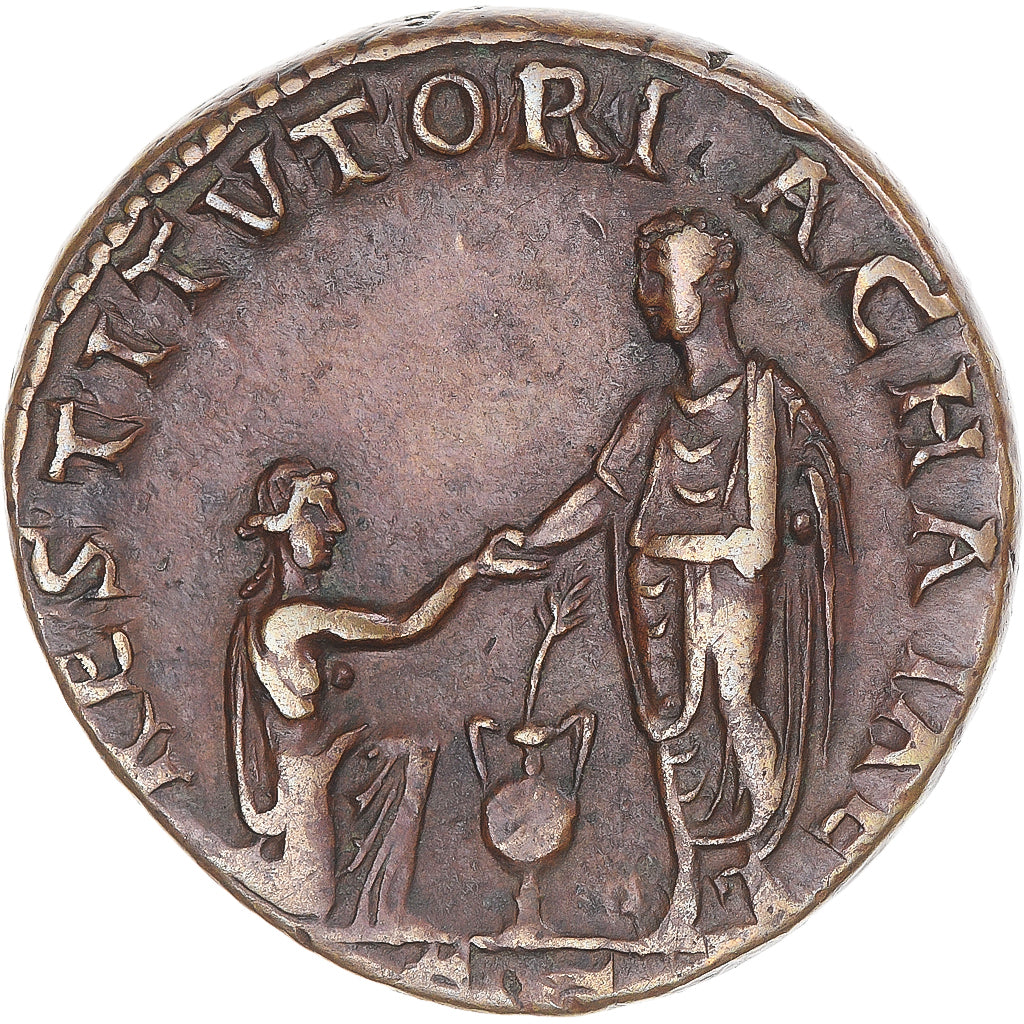 Hadrian, Sestertius, 130-133, Rome, Bronze, AU(50-53), RIC:1803