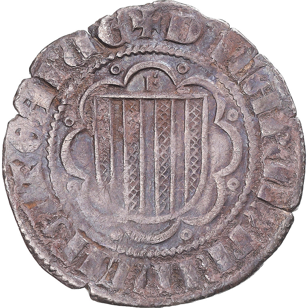 Munten, Italië, Frédéric III d'Aragon, Pierreale, 1296-1337, Messina, ZF