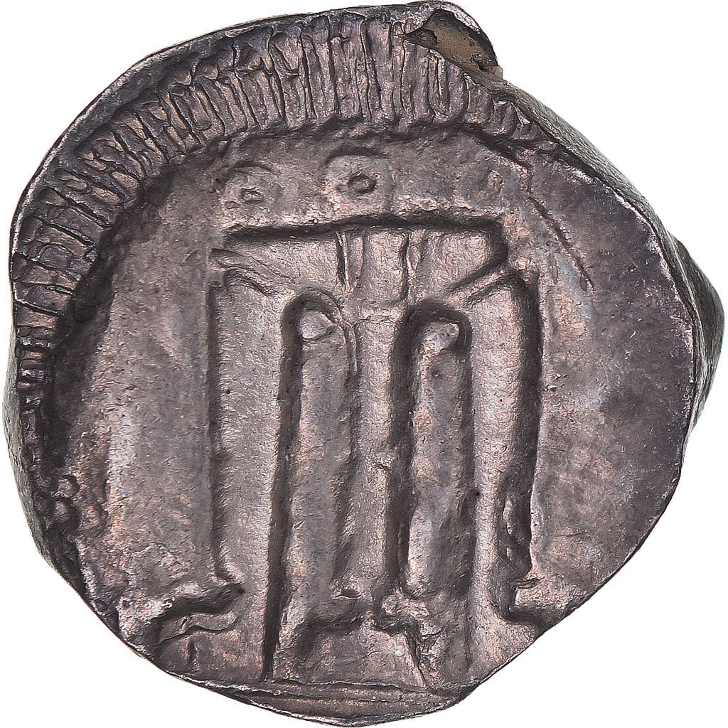 Bruttium, Stater, ca. 500-480 BC, Kroton, Silver, EF(40-45), HGC:1-1446