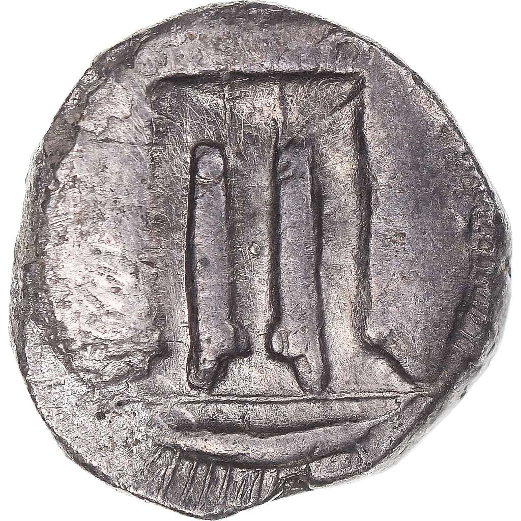 Munten, Bruttium, Stater, ca. 500-480 BC, Kroton, ZF+, Zilver, HN Italy:2093