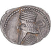 Moneta, Parthia (Kingdom of), Pakoros I, Drachm, 78-120, Ekbatana, BB+, Argento
