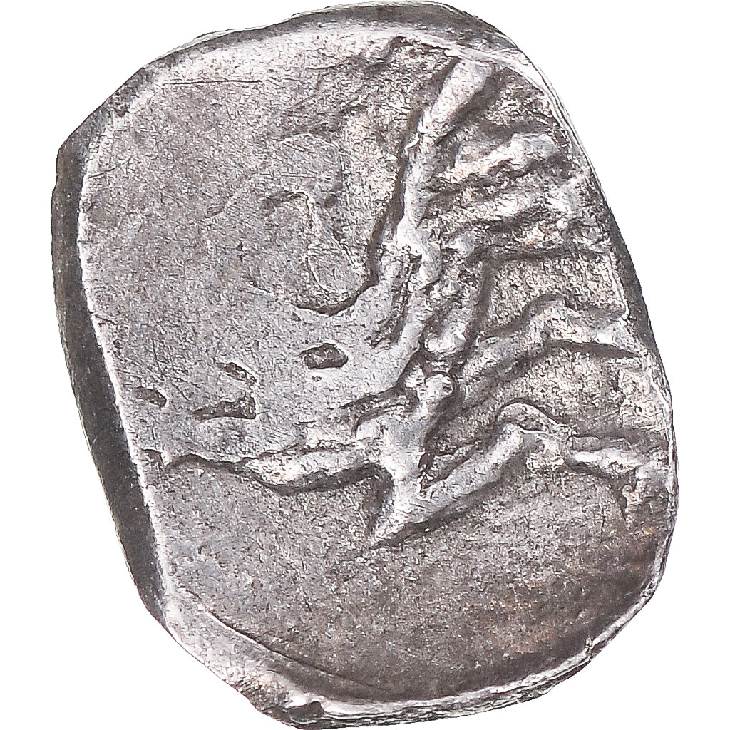Moneda, Lycaonia, Obol, ca. 324-323 BC, Laranda, BC+, Plata, SNG-vonAulock:5422