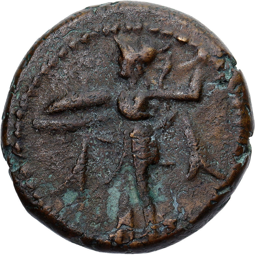 Monnaie, Lucanie, Æ, ca. 300-250 BC, Metapontion, TB+, Bronze, HN Italy:1704