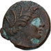 Monnaie, Lucanie, Æ, ca. 300-250 BC, Metapontion, TB, Bronze, HN Italy:1695