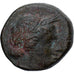 Monnaie, Lucanie, Æ, ca. 300-250 BC, Metapontion, TB+, Bronze, HN Italy:1695
