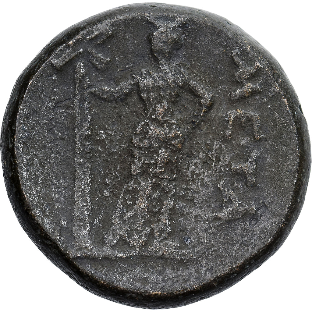 Moneda, Lucania, Æ, ca. 225-200(?) BC, Metapontion, BC+, Bronce, HN Italy:1702