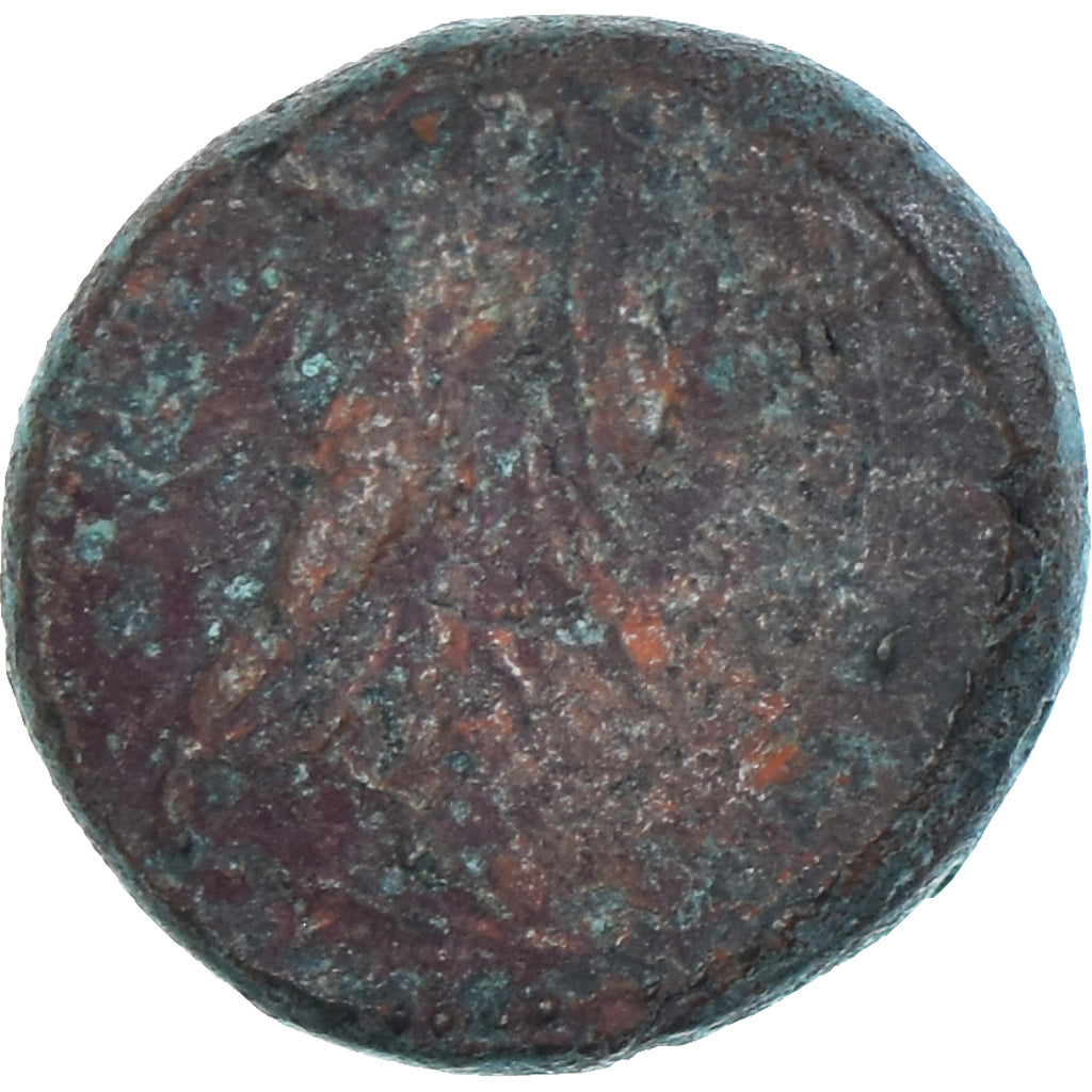 Moneta, Lucania, Æ, ca. 300-250 BC, Metapontion, B+, Bronzo, HN Italy:1704