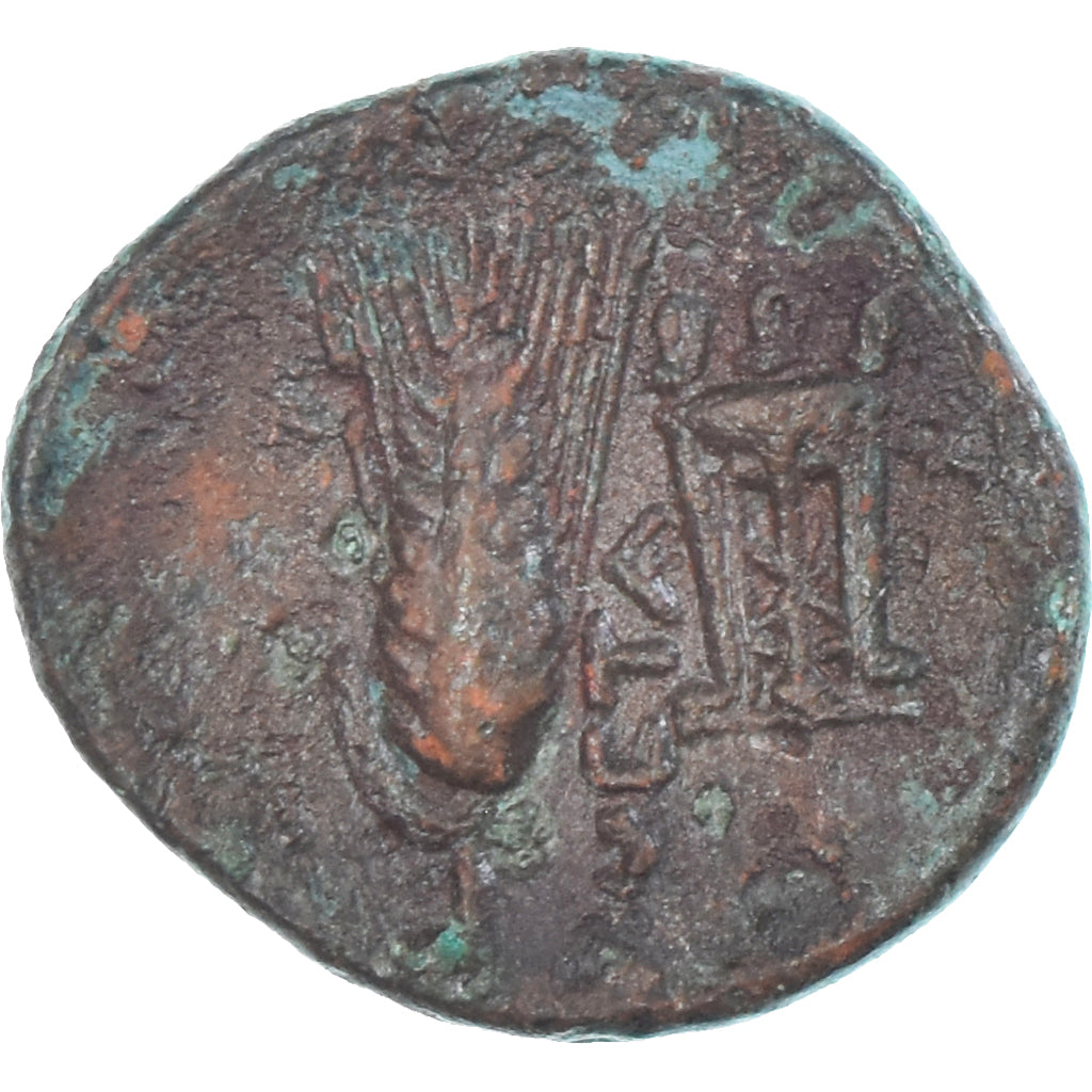 Lucania, Æ, ca. 300-250 BC, Metapontion, Bronze, EF(40-45), SNG-ANS:595-7