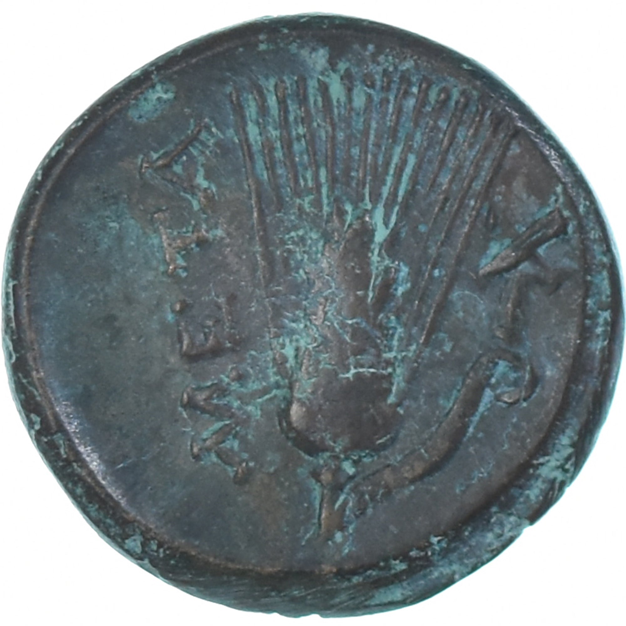 Moneda, Thrace, Æ, ca. 311-280 BC, Abdera, BC+, Bronce, HGC:3-1241
