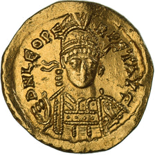 Leo I, Solidus, 462-466, Constantinople, Oro, BB+, RIC:605