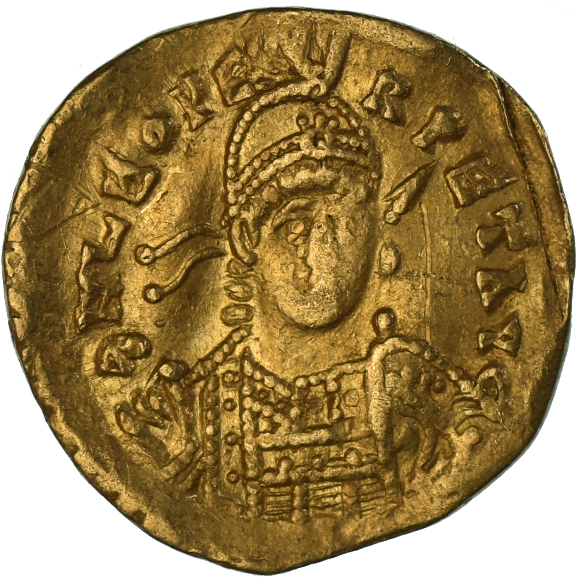 Leo I, Solidus, 462-466, Constantinople, Gold, EF(40-45), RIC:605
