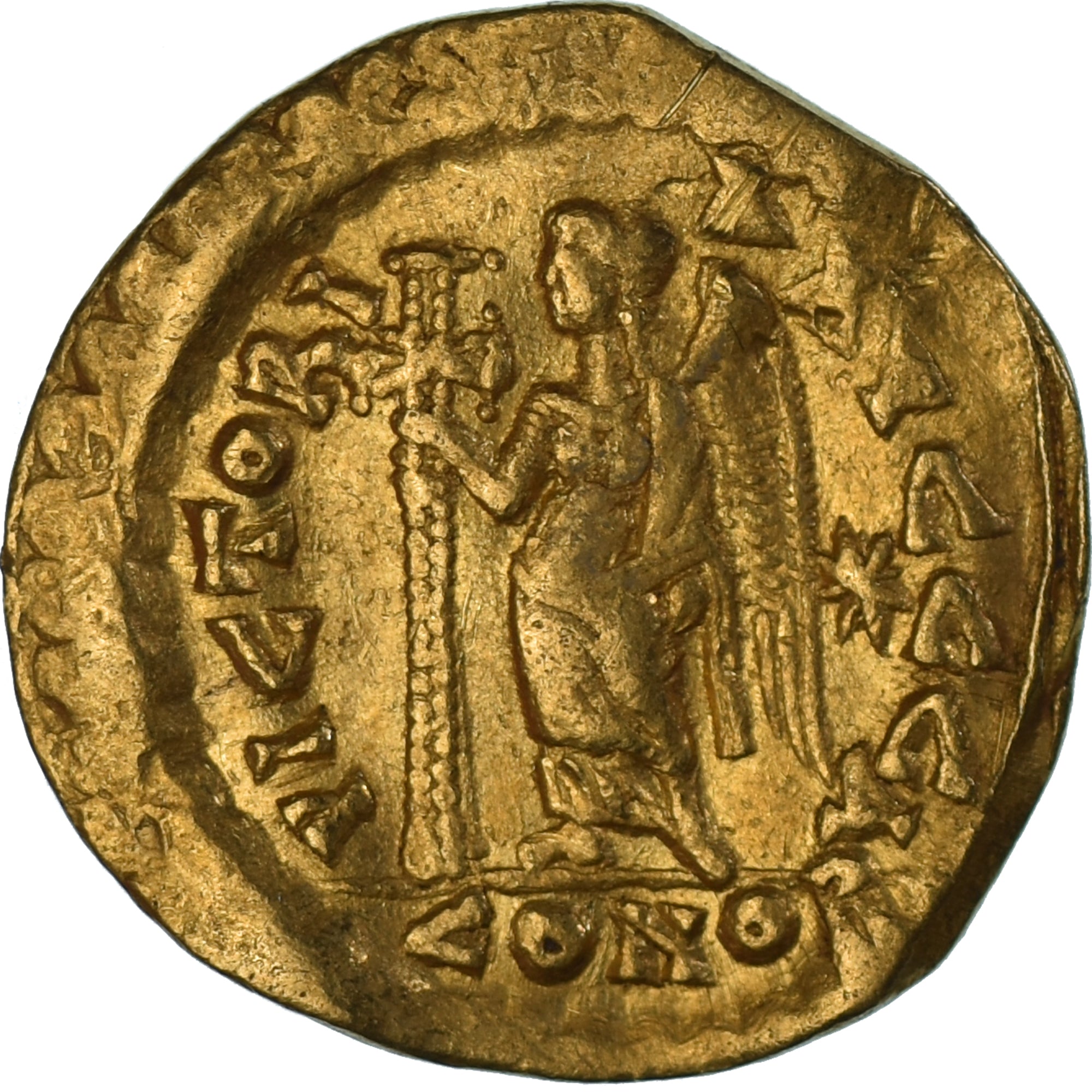 Leo I, Solidus, 462-466, Constantinople, Gold, EF(40-45), RIC:605