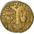 Constantine V, Leo IV and Leo III, Solidus, 751-775, Constantinople, Gold, SS+